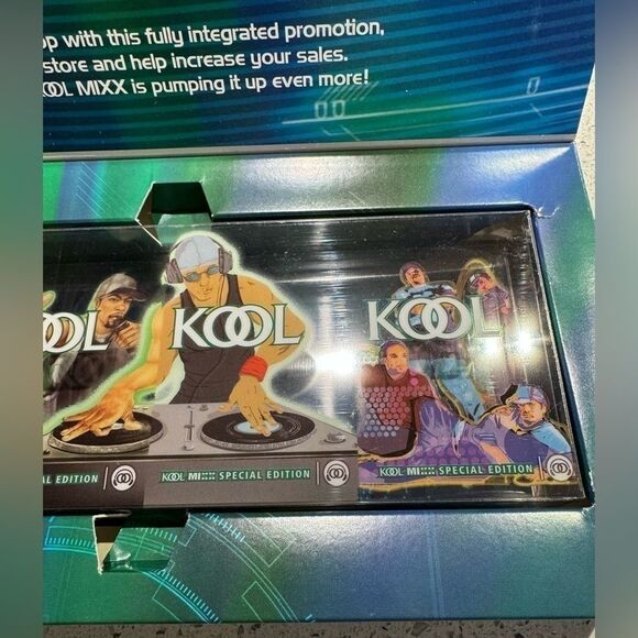 Vintage Mixx Kool Display Dj's Cigarettes Collectible Empty No Cigarettes Music - Picture 4 of 7